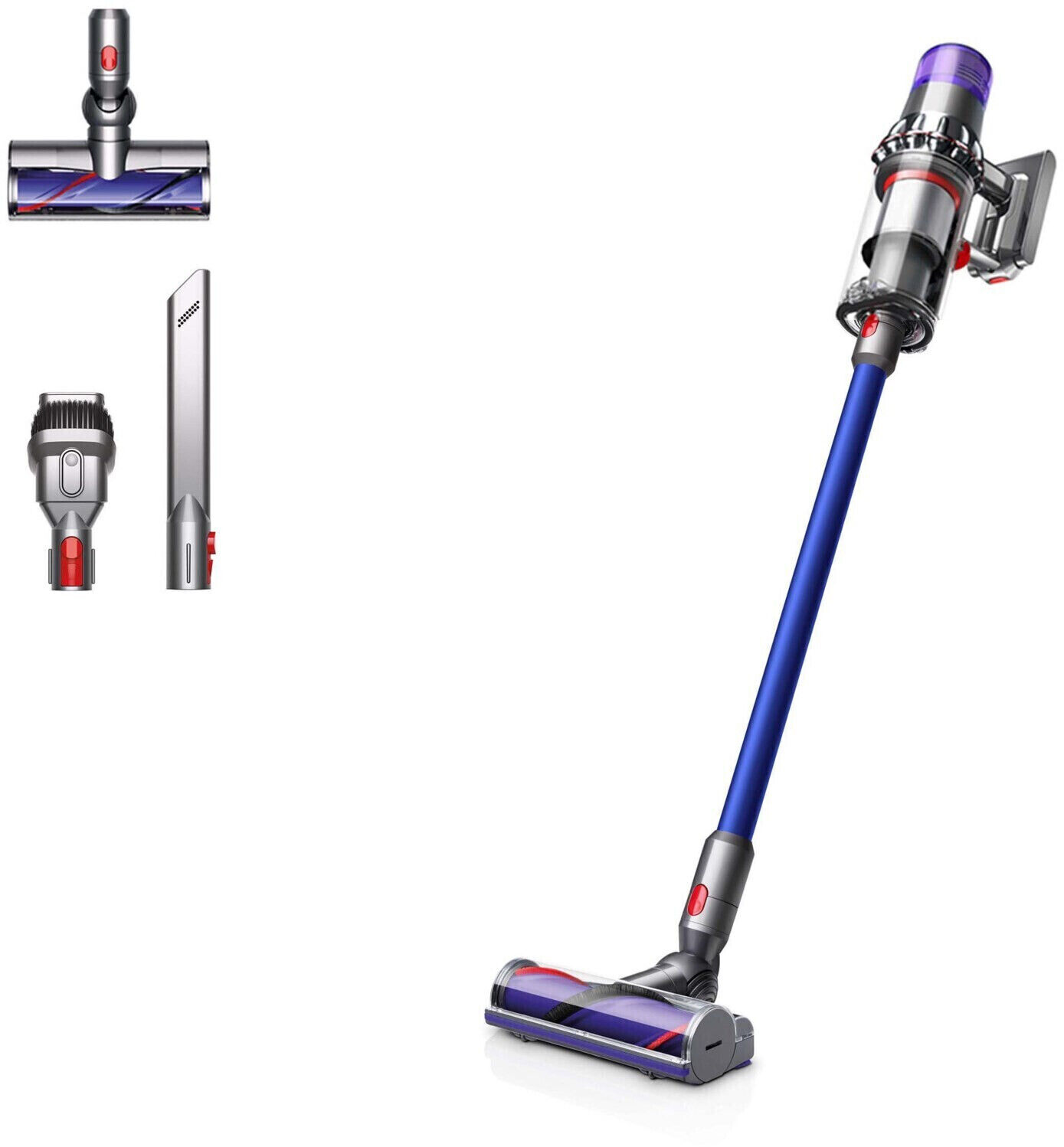 Dyson | V11 Motorhead | Akku kabelloser Staubsauger Nickel/blau 385642-01